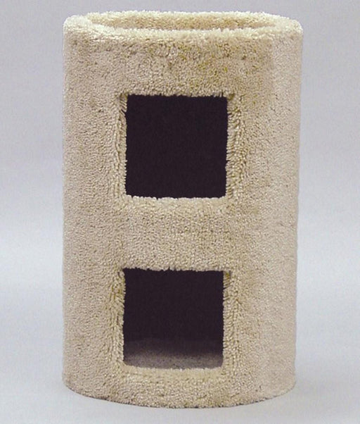 North American Pet Cat Condo 2 Story Assorted 1ea/21 in - Petsplace.store