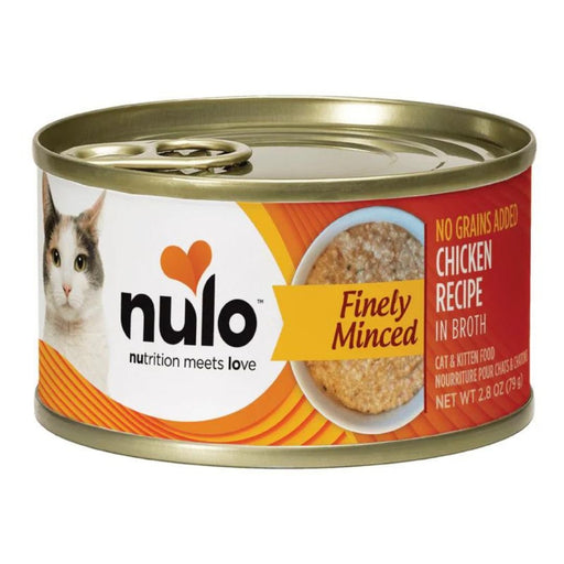 Nulo Cat Finely Minced Grain Free Chicken 2.8Oz - Petsplace.store