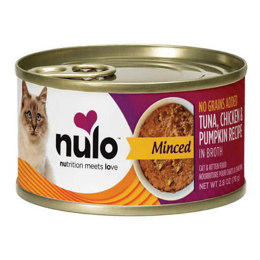 Nulo Cat Minced Grain Free Tuna With Pumpkin 2.8Oz - Petsplace.store