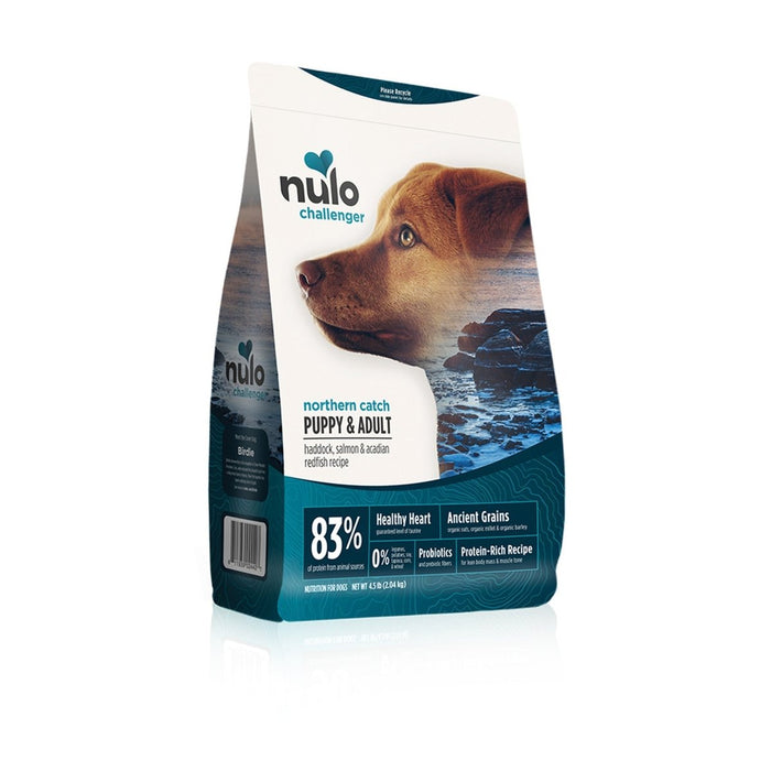 Nulo Challenger High - Meat Adult & Puppy Dry Dog Food Northern Catch Haddock, Salmon & Redfish 1ea/4.5 lb - Petsplace.store