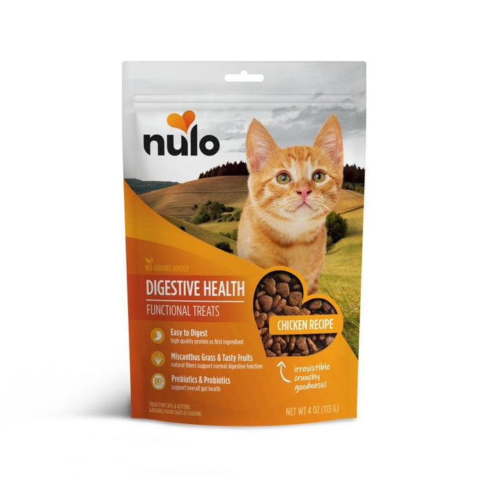 Nulo Digestive Health Functional Cat Treats Chicken 1ea/4 oz - Petsplace.store