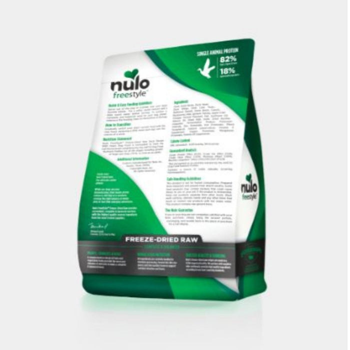 Nulo Dog Freeze - Dried Raw Grain Free Duck & Pear 18oz. - Petsplace.store