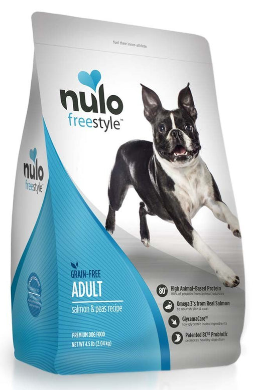 Nulo FreeStyle Grain Free Adult Dry Dog Food Salmon & Pea 1ea/11 lb - Petsplace.store