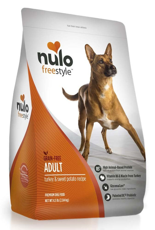 Nulo FreeStyle Grain Free Adult Dry Dog Food Turkey & Sweet Potato 1ea/11 lb - Petsplace.store