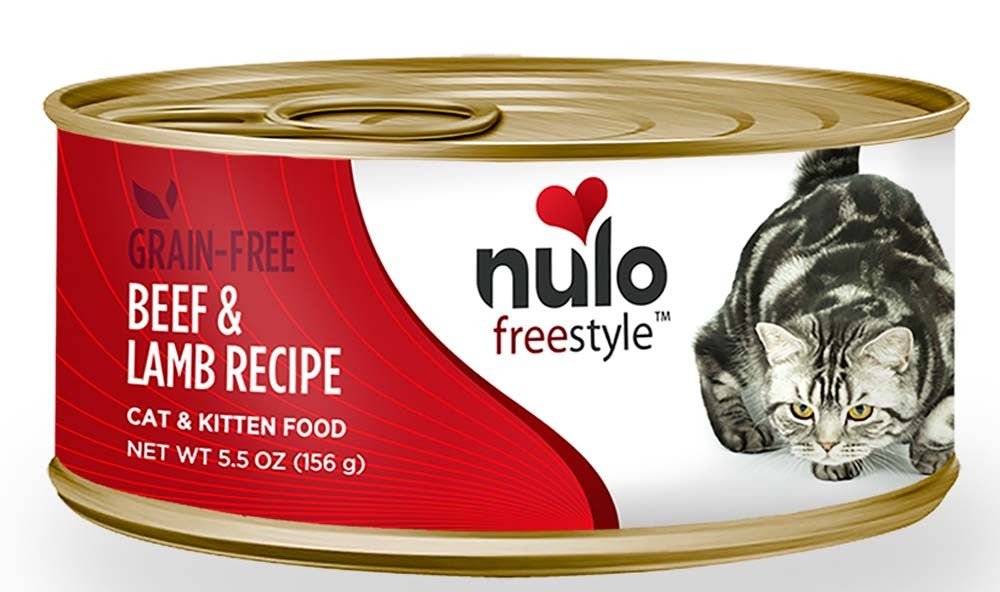 Nulo Freestyle Grain - Free Pate Wet Cat Food Beef & Lamb 24ea/5.5 oz - Petsplace.store