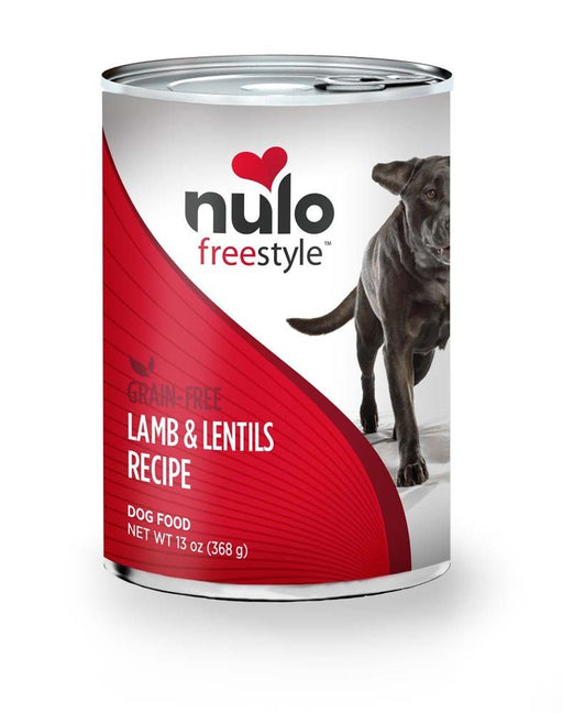 Nulo Freestyle Grain Free Wet Dog Food Lamb & Lentils 13oz. (Case of 12) - Petsplace.store