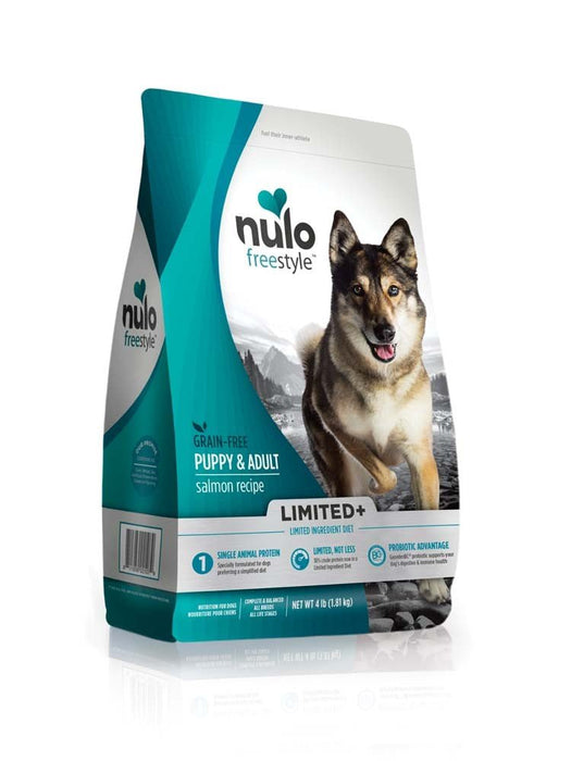 Nulo FreeStyle Limited+ Grain Free Dry Dog Food Salmon 1ea/4 lb - Petsplace.store