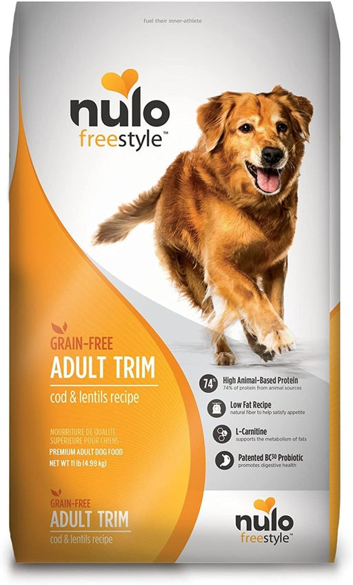 Nulo FreeStyle Trim Dry Dog Food Cod & Lentils 1ea/24 lb - Petsplace.store