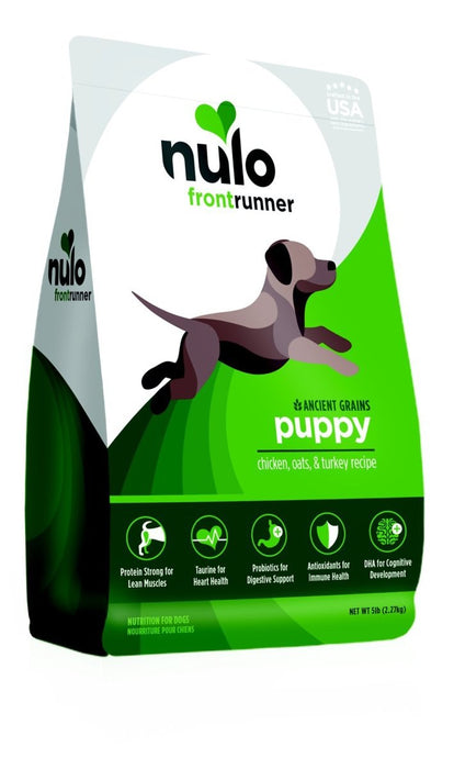 Nulo Frontrunner Puppy Dry Dog Food Chicken, Oats & Turkey 1ea/3 lb - Petsplace.store