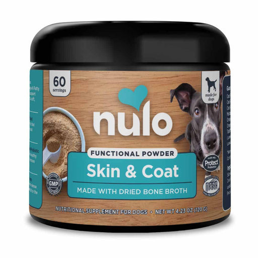 Nulo Functional Powder Skin & Coat Dog Supplement 1ea/4.2 oz - Petsplace.store