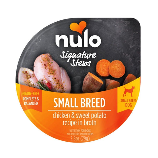 Nulo Signature Stew Small Breed Dog Food Chicken & Sweet Potato 2.8oz. (Case of 24) - Petsplace.store