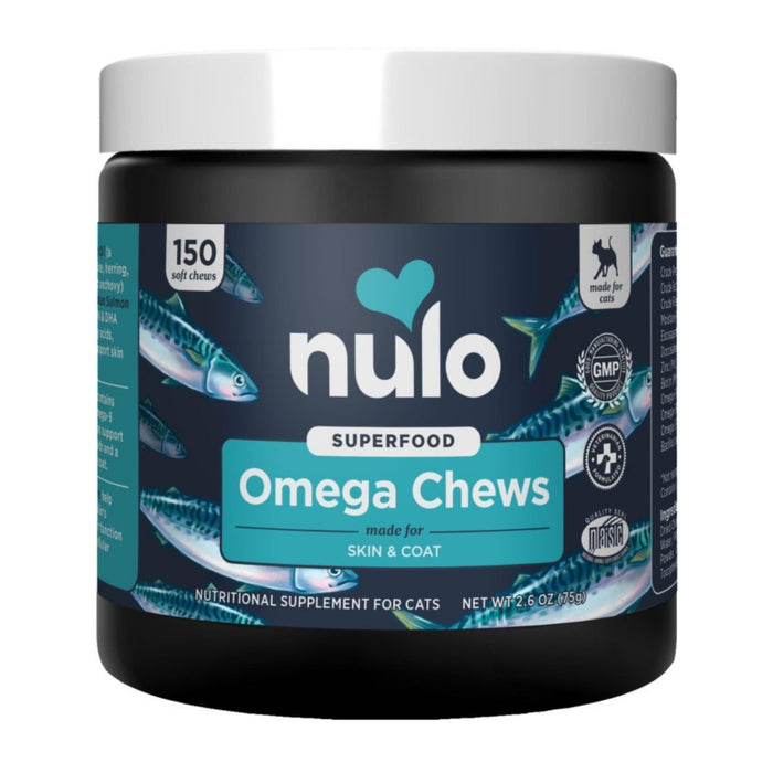 Nulo Superfood Omega Supplement Chews for Cats 1ea/2.6 oz, 150 ct - Petsplace.store