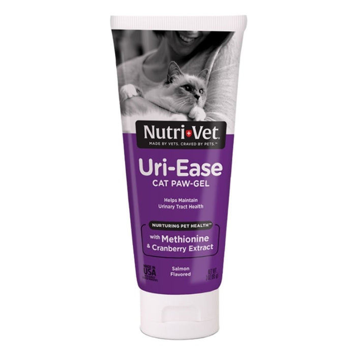 Nutri - Vet Uri - Ease Salmon Flavor Cat Paw - Gel 1ea/3 oz - Petsplace.store