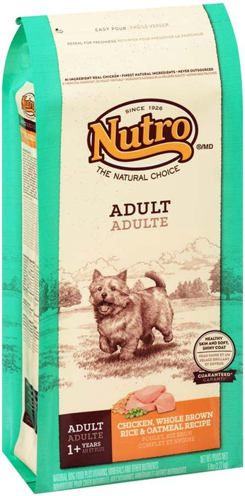 Nutro Products Natural Choice Adult Dry Dog Food Chicken & Brown Rice 1ea/5 lb - Petsplace.store