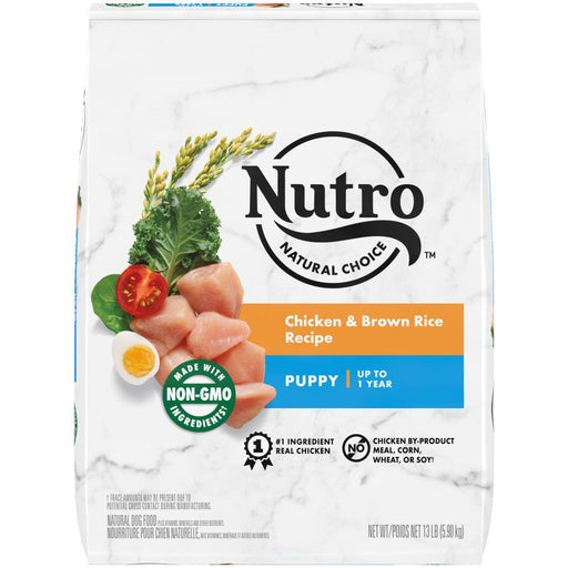 Nutro Products Natural Choice Puppy Dry Dog Food Chicken & Brown Rice 1ea/13 lb - Petsplace.store