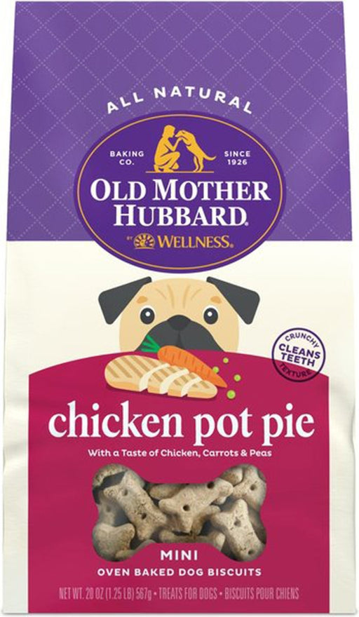 Omh Chicken Pot Pie 16oz. Crunchy Classic Snacks - Petsplace.store