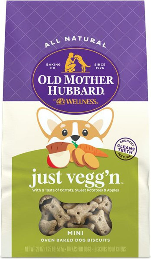 Omh Mini Just Vegg'N 20oz. Crunchy Classic Snacks - Petsplace.store