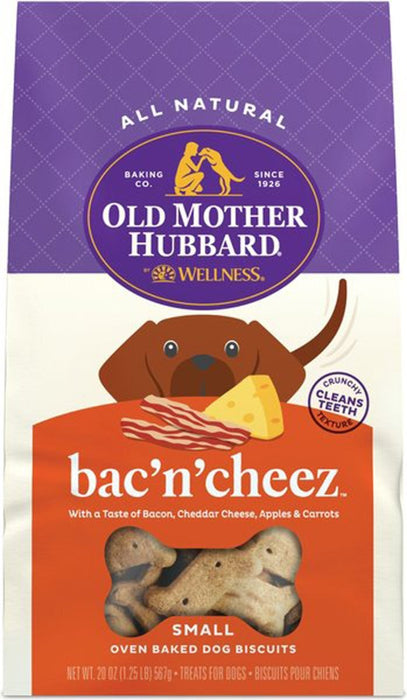 Omh Small Bac'N Cheez 20oz. Crunchy Classic Snacks - Petsplace.store