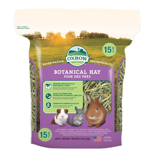 Oxbow Animal Health Botanical Hay Small Animal Treat 1ea/15 oz - Petsplace.store