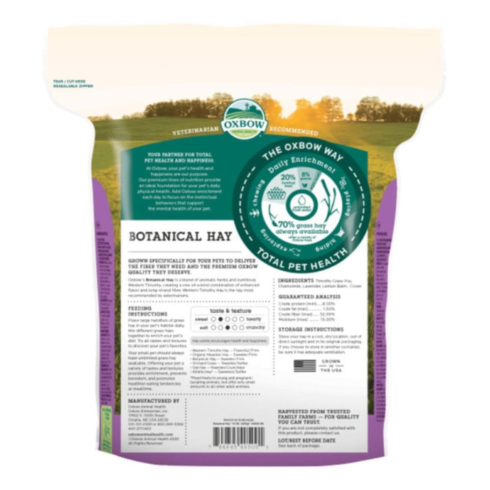 Oxbow Animal Health Botanical Hay Small Animal Treat 1ea/15 oz - Petsplace.store