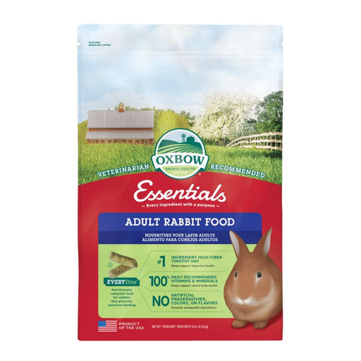 Oxbow Animal Health Essentials Adult Rabbit Food 1ea/10 lb - Petsplace.store