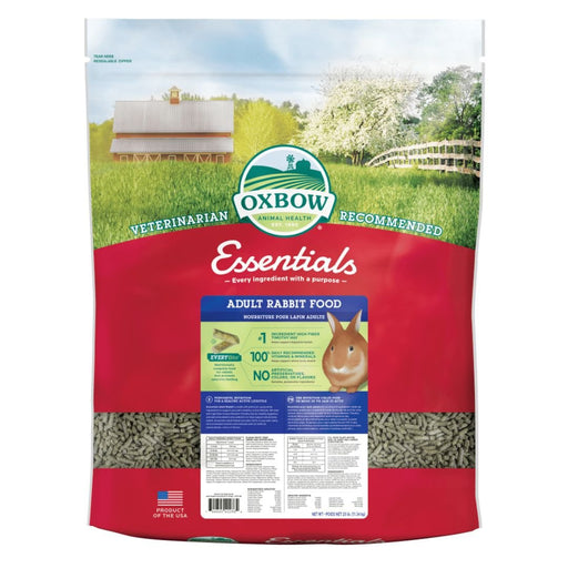 Oxbow Animal Health Essentials Adult Rabbit Food 1ea/25 lb - Petsplace.store