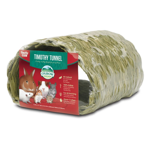 Oxbow Animal Health Timothy CLUB Timothy Hay Small Animal Tunnel Tan 1ea/One Size - Petsplace.store