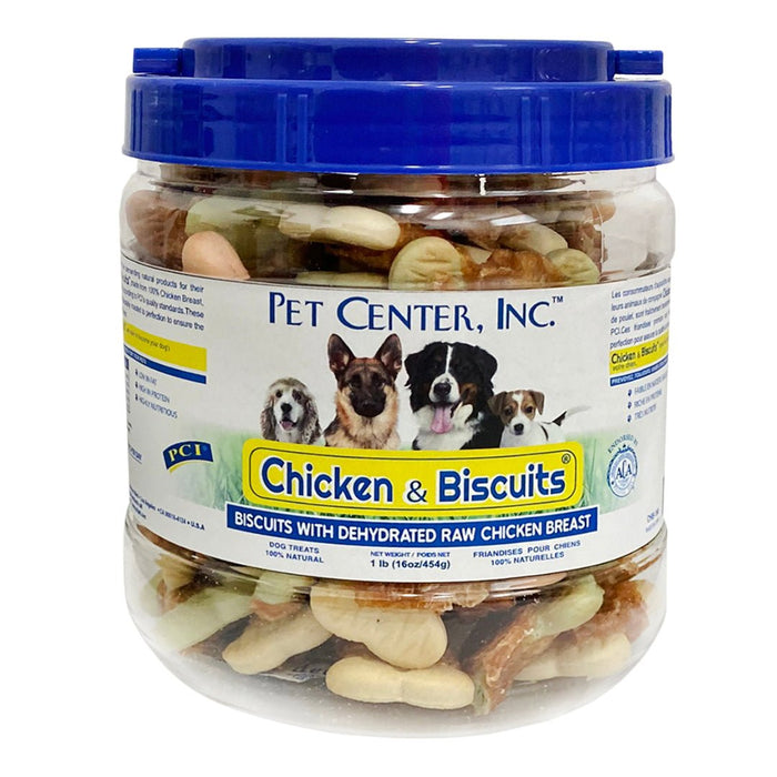 Pci Chicken & Bisct 1Lb Jar 100% Natural - Petsplace.store