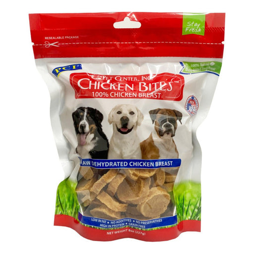 Pci Chicken Nibbles 8oz. Bag 100% Natural Chicken Breast Usa - Petsplace.store