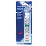 Penn - Plax Therma - Temp Stainless Steel Aquarium Thermometer Silver 1ea/4.75 in - Petsplace.store