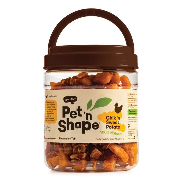 Pet 'N Shape Chik 'n Sweet Potato Dog Treat 1ea/16 oz - Petsplace.store