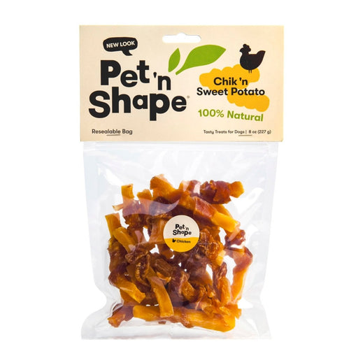 Pet 'N Shape Chik 'n Sweet Potato Dog Treat 1ea/8 oz - Petsplace.store