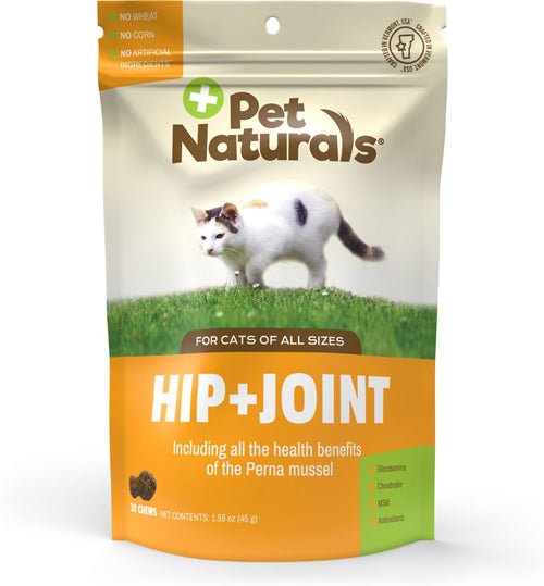 Pet Naturals Of Vermont Hip and Joint For Cats 30 Count - Petsplace.store