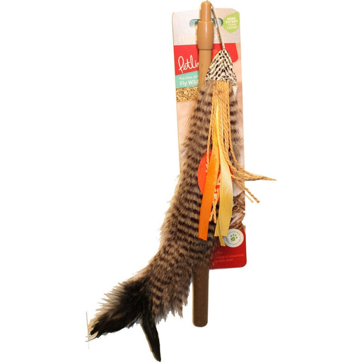 Petlinks Safari HappyNip Fly Wild Wand Catnip Toy Multi - Color 1ea - Petsplace.store