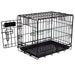 Petmate 2 Door Training Retreat Dog Kennel Black 1ea/19 in - Petsplace.store