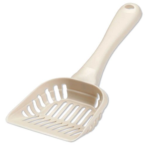 Petmate Cat Litter Scoop with Microban Bleached Linen 1ea/Jumbo - Petsplace.store