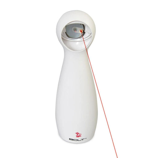 PetSafe Bolt Interactive Laser Light Cat Toy White 1ea/One Size - Petsplace.store