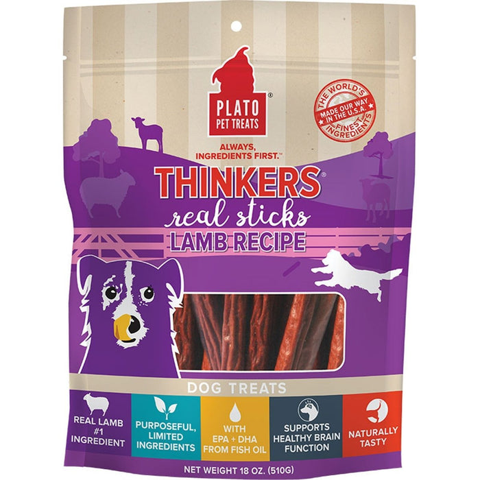 Plato Dog Thinkers Lamb 18oz. - Petsplace.store