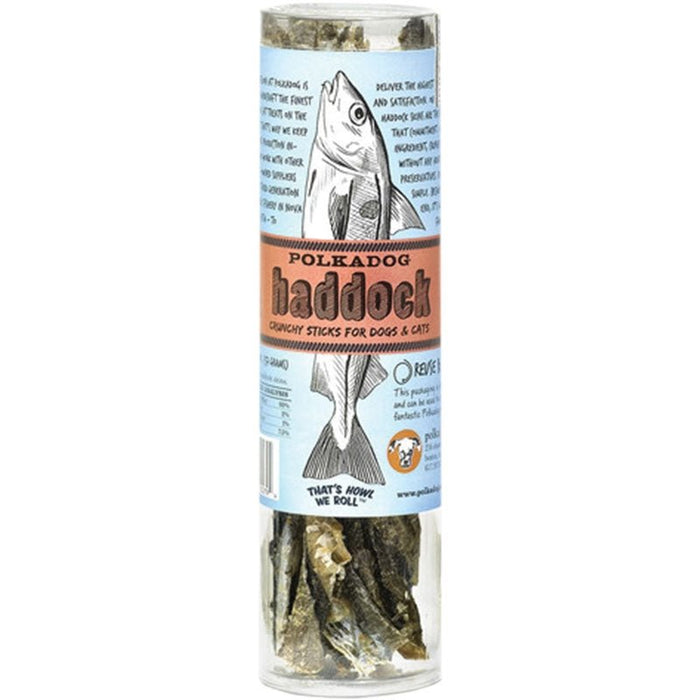 Polka Dog Haddock Skin 2oz. Tube - Petsplace.store