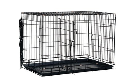 Precision Pet Products 2 Door Great Crate for Dog Black 1ea/36 in - Petsplace.store