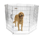 Precision Pet Products Exercise Pen Silver 1ea/42 in - Petsplace.store