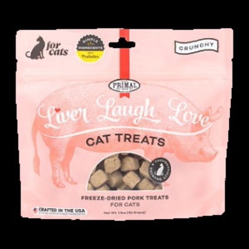 Primal Cat Liver Laugh Love Pork 1.5Oz - Petsplace.store