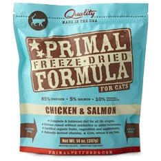 Primal Pet Foods Freeze Dried Cat Food14 Oz. Chicken Salmon - Petsplace.store