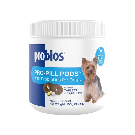 Probios Pro - Pill Pods with Probiotics for Small Dogs Peanut Butter 30 count - Petsplace.store