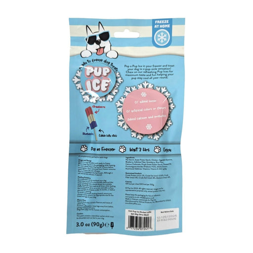 Pup Ice Rocket Lollies Strawberry/Blueberry 2 Pk - Petsplace.store