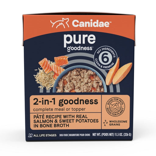 Pure Goodness 2 - In - 1 Bone Broth Meal/Topper Salmon/Sweet Potato 11.5oz. - Petsplace.store