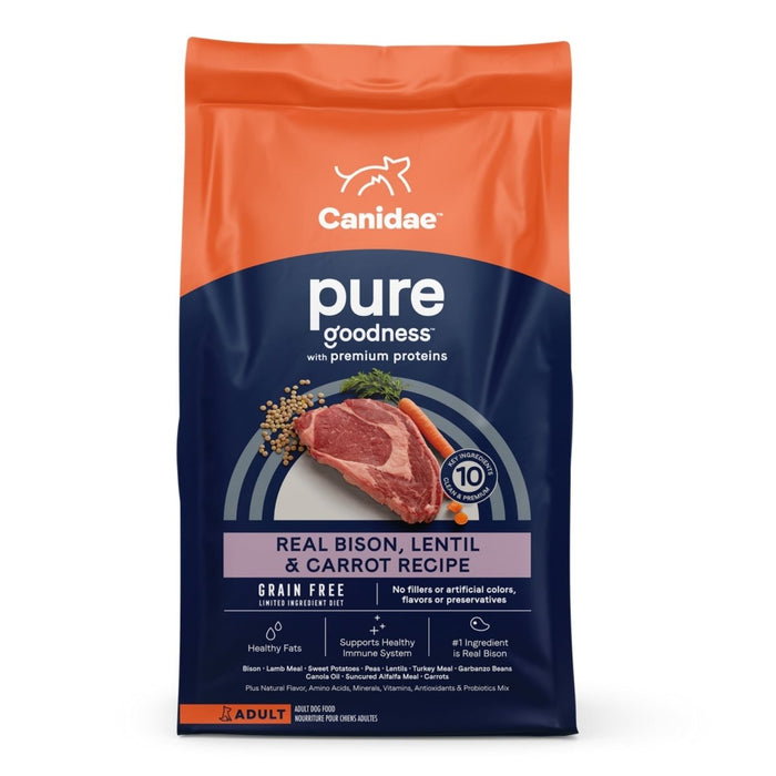 Pure Grain Free Dog Food Fresh Bison 21 Lb - Petsplace.store