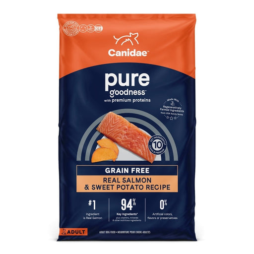 Pure Grain Free Dog Food Salmon/Sweet Potato 22 Lb - Petsplace.store