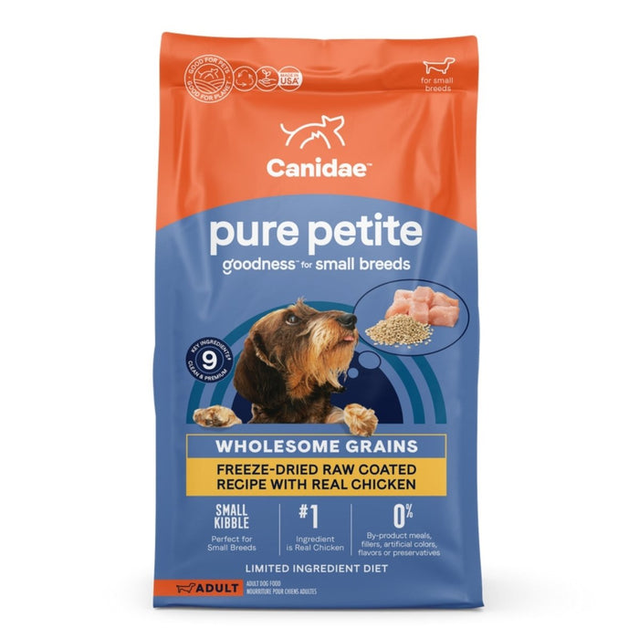 Pure Petite Adult Dog Food with Wholesome Grains Chicken 10 Lb - Petsplace.store