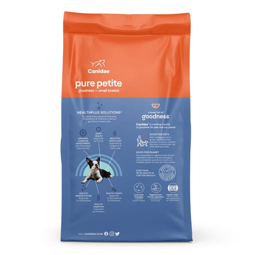 Pure Petite Puppy Food with Wholesome Grains Chicken 4 Lb - Petsplace.store